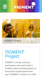 Mobile Screenshot of figmentproject.org